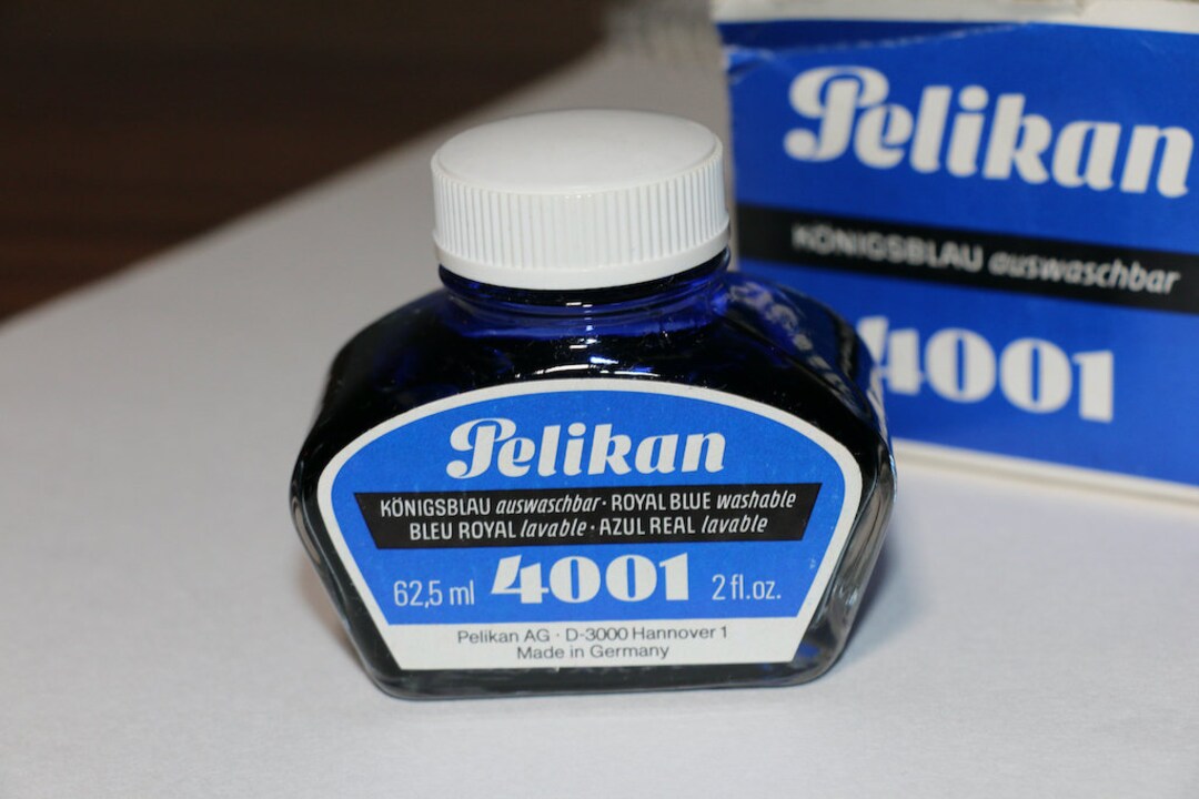 Pelican R40 Blue Pelikan Royal Blue 4001 75% FULL Vintage 70s Fountain Pen - Etsy
