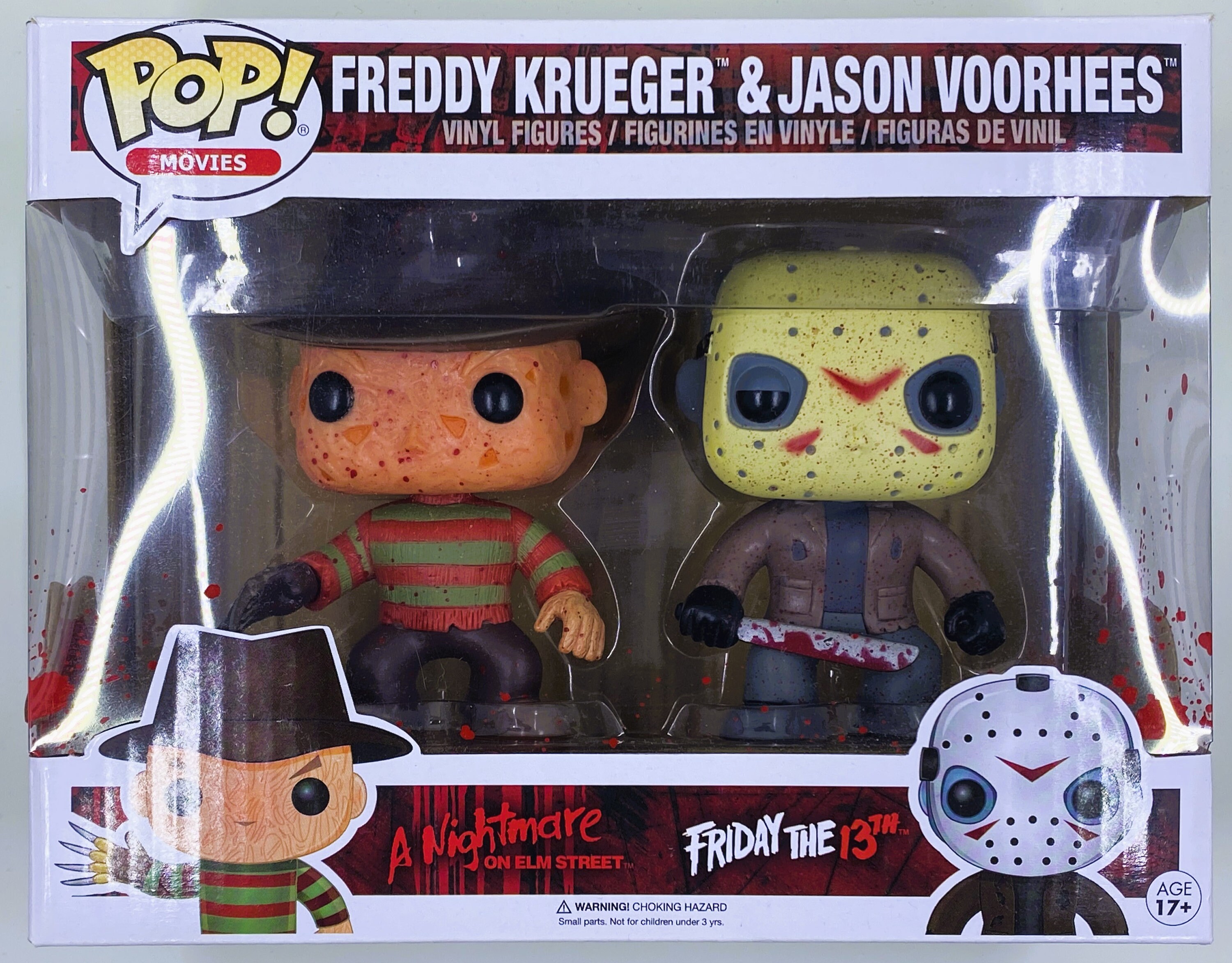  Funko Pop! Movies Freddy Krueger & Jason Voorhees