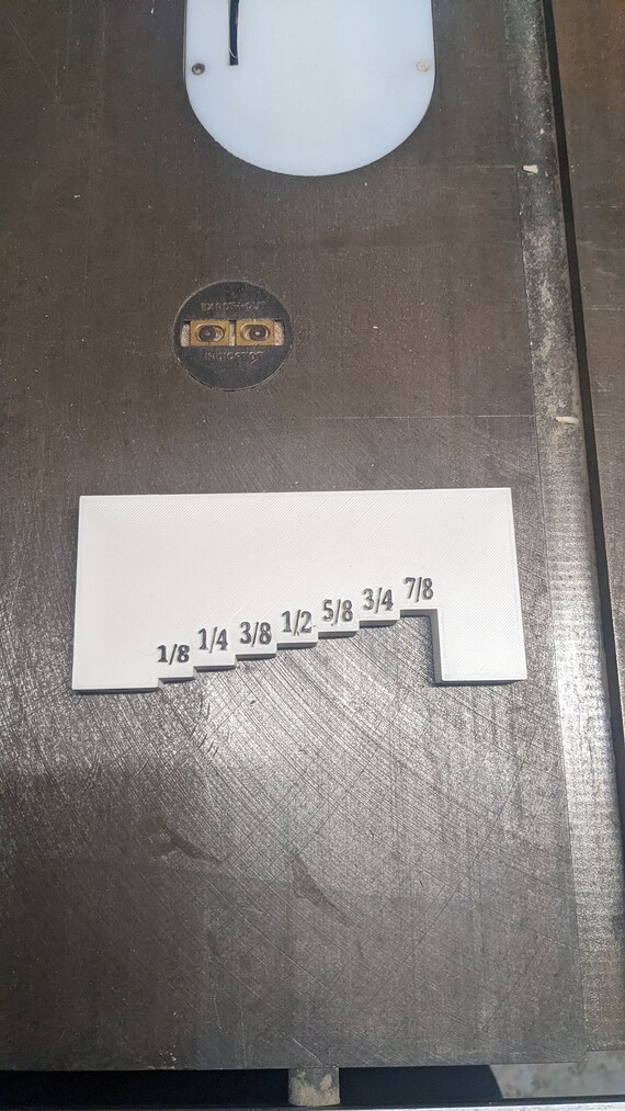 Table Saw Depth Gauge 3D Printing File for Woodworking STL Etsy