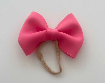 Pink Puff bow | Headband | Bow  | Baby girl | Gift