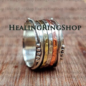 Spinner Ring, Spinner Ring, Designer Ring, Spinning Ring, Sorgen Ring, Zarte Ring, Meditation Ring, 925 Sterling Silber Ring, Frauen Ring, Geschenk Für Sie