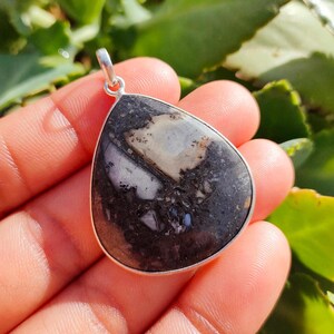 Genuine Maligano Jasper Pendant, Boho Pendant, 925 Sterling Silver Pendant, Handmade Jewelry Pendant, Solid Silver Pendant, Gift For Her