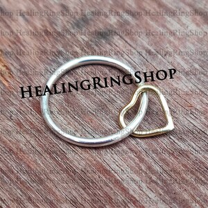 Spinner Ring, Herz Ring, Band Ring, Daumen Ring, Fidget Ring, Sorgen Ring, Versprechen Ring, 925 Sterling Silber Ring, Frauen Ring, Geschenk für Sie