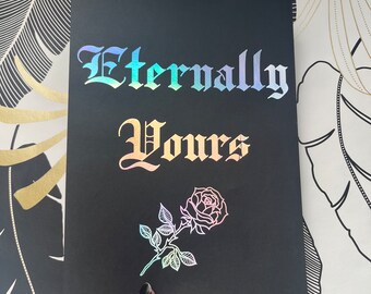 Motionless in White inspired Eternally Yours foil art print Alternative Metal Music