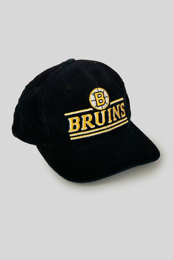 Vintage NHL Boston Bruins Corduroy Snap 