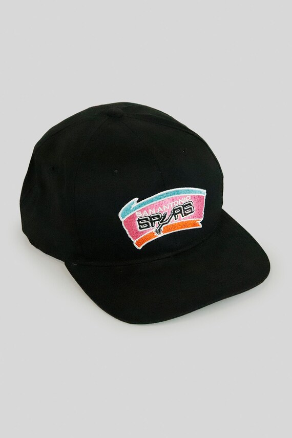 Vintage NBA San Antonio Spurs Snapback Hat Etsy