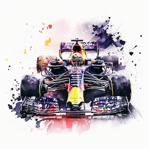 Redbull F1 Car 3x Art Work JPEG 300dpi Digital Download only