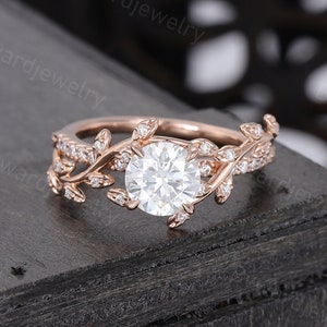 Rose gold engagement rings under 300 sales