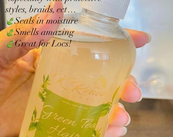 Green Tea Hair Rinse