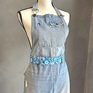 Denim Apron,Upcycled Jean Apron,Gardening Apron,Kitchen Apron