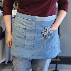 Denim Half Apron