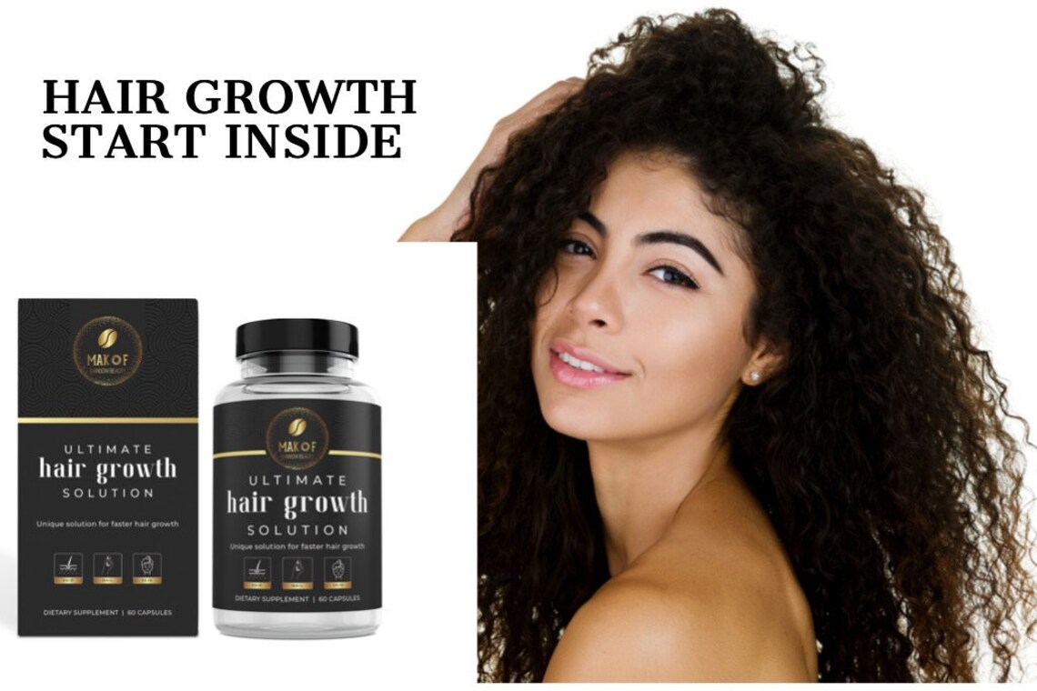 HAIR GROWTH SUPPLEMENT. Ultimate Hair Growth Solution. for Etsy