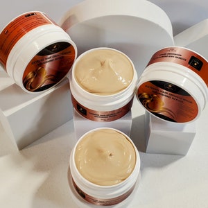 CHEBE & AYURVEDIC herbs Hair Butter Treatment, For Hair loss, thinning hair, naturals ingredients. Shea butter - cocoa butter - mango butter