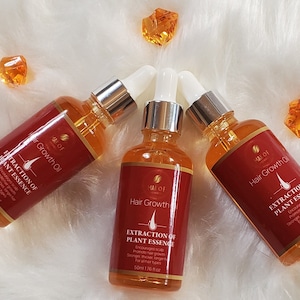 Mega Hair Growth oil, Fenugreek seed, sesame seed oil, castor oil, rosemary oil, moringa seed oil, lavender oil, thyme oil, jojoba oil