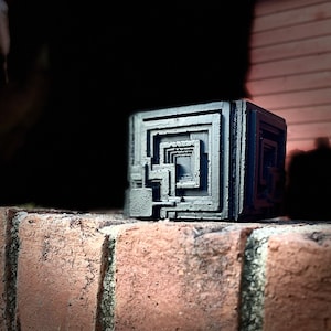 Regalos de Blade Runner para el Día del Padre, Envío rápido de última hora, Réplica de azulejos de Ennis House, Arte de mediados de siglo, Regalos para jardineros, Jarrón hecho a mano
