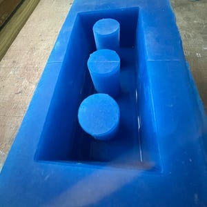 Cinder Block Mold DIY Brick Silicone Mold with Starburst Design Silicone Mold for Crafts, Sculpting and Forming Supplies, Unique Brick Mold