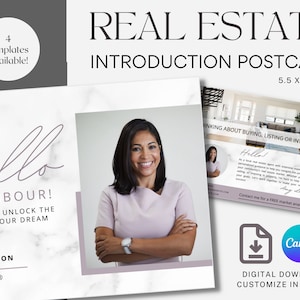Marketing immobilier, Carte postale pour immobilier, Modèle sur toile, Carte postale pour agent immobilier, Annonce immobilière, Carte postale bonjour, Carte d'agriculteur