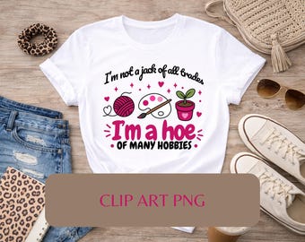 Crafter PNG, Garnfarbe Pflanzendesign, Maker Humor Digital Download