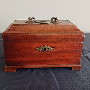 Antique Georgian Tea Caddy Box 18th Century