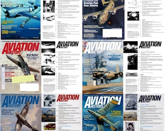 AVIATION HISTORY MAGAZINE: All 300 Pages of the 2005 Series/pdf Download