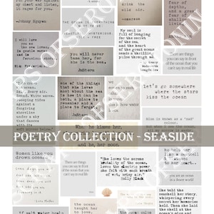 Poesie-Kollektion ""Seaside"""