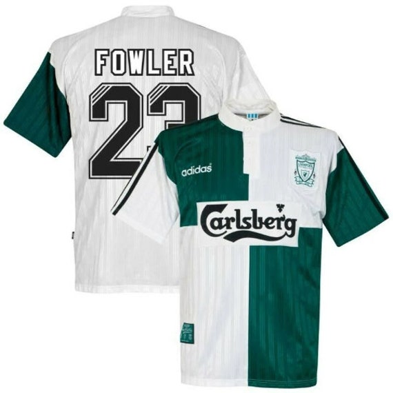 Liverpool Away 1995 1996 ROBBIE FOWLER Retro football shirt jersey Xl