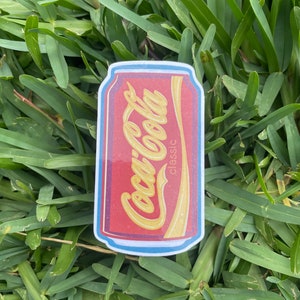 Retro Classic Coca Cola coke laptop sticker decal