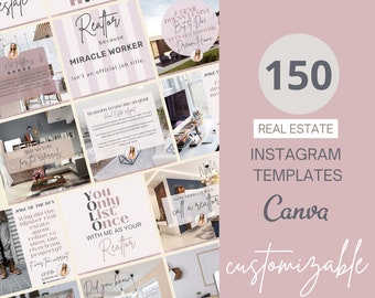 Real Estate Social Media Templates  Realtor Marketing Instagram Templates Realtor Branding Realtor Templates Real Estate Post