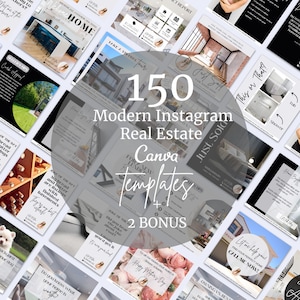 Realtor Instagram Post Template Real Estate Instagram Posts Realtor Instagram Template Realtor Social Media Templates Canva Templates