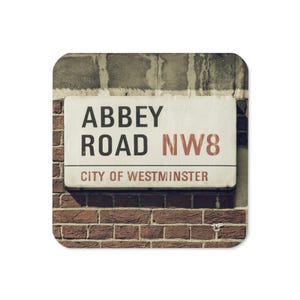 Abbey Road Coaster, Beatles Coaster, Beatles Gifts, Beatles Accessories, Abbey Road Gifts