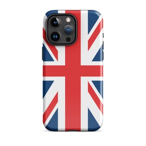 Union Jack iPhone Case, British iPhone Case, England Gifts, British Gifts, England Souvenir, London Gift