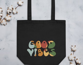 Good Vibes Hippie, Eco Tote Bag