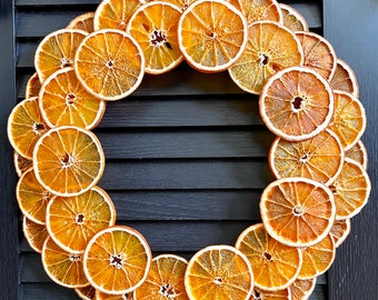 Dried Orange Wreath