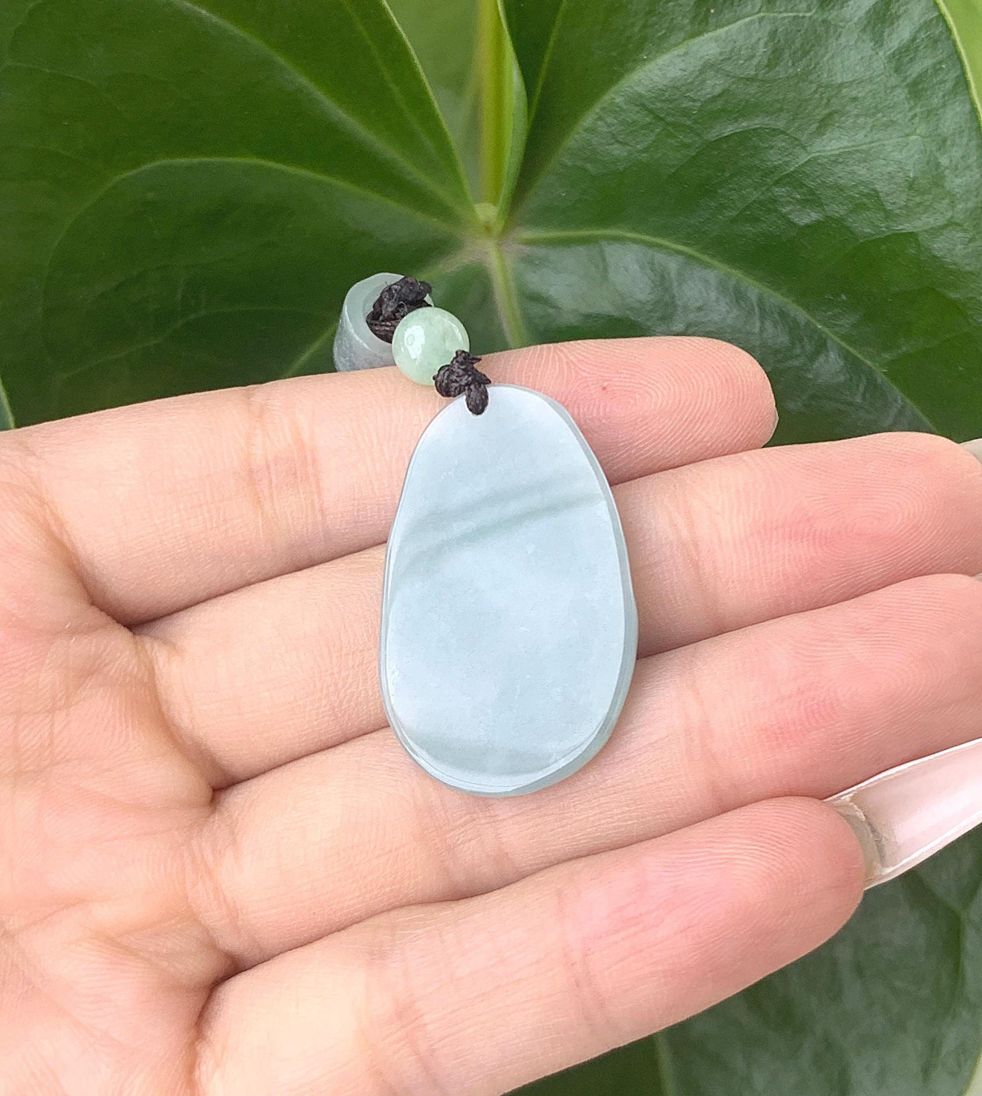 風景翡翠ペンダント 天然ビルマ翡翠 本物グレードA - Etsy 日本