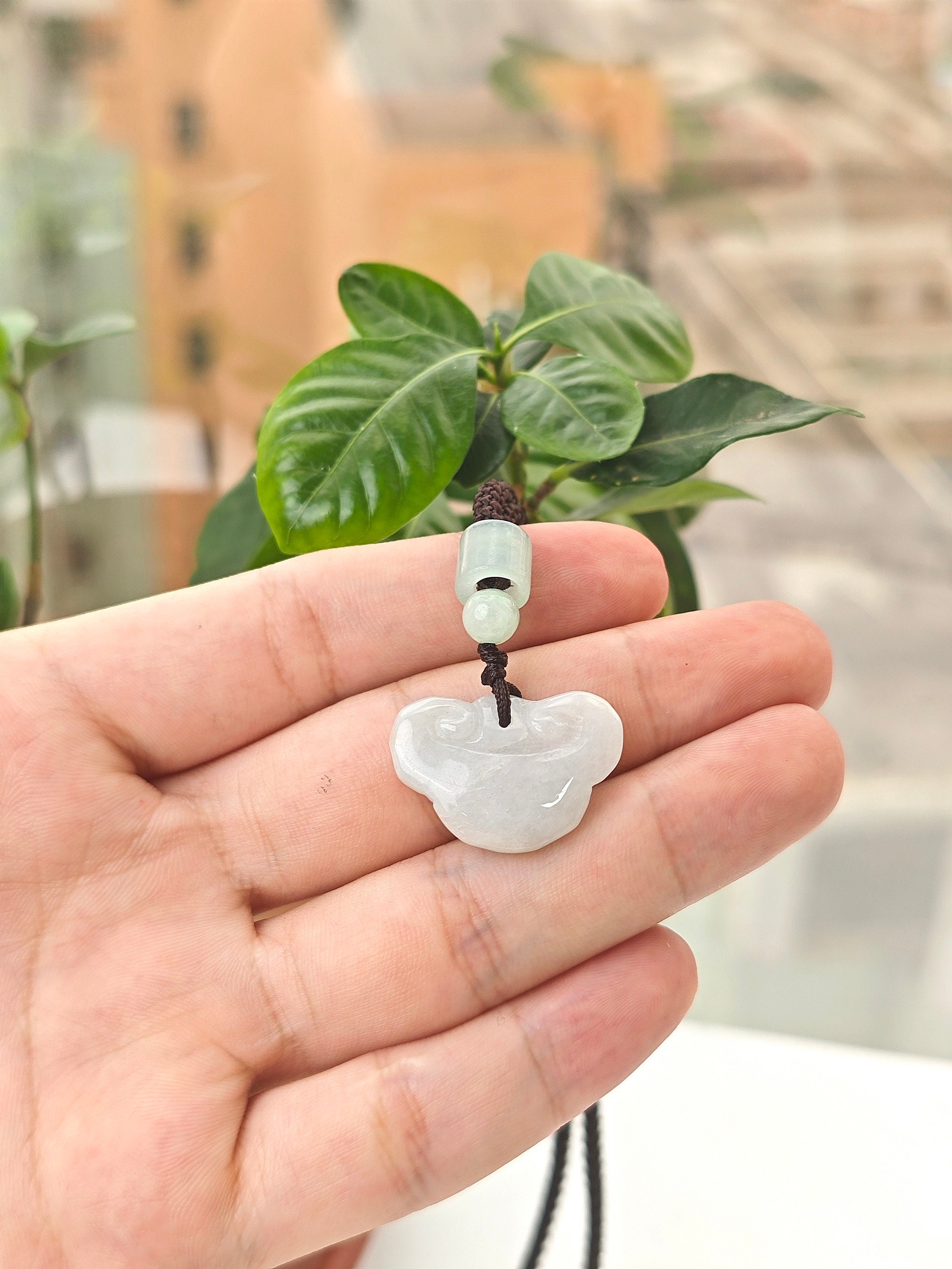 如意錠翡翠ペンダント 天然ビルマ翡翠 本物 グレードA - Etsy 日本