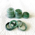 Authentic Green Jade Ring Natural Burmese Jadeite Genuine Grade A product logo