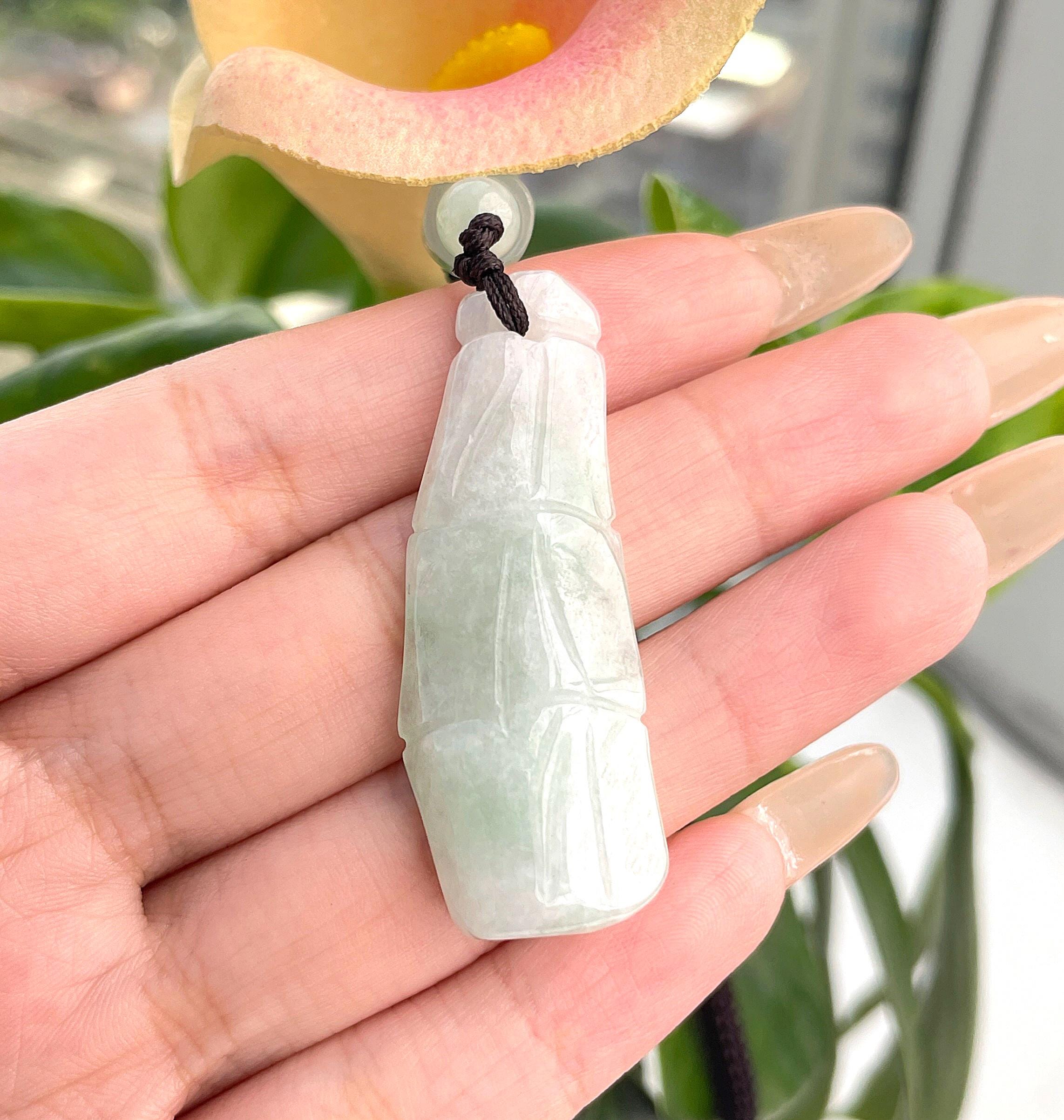翡翠ペンダント 天然ビルマ産翡翠 本物 グレードA - Etsy 日本