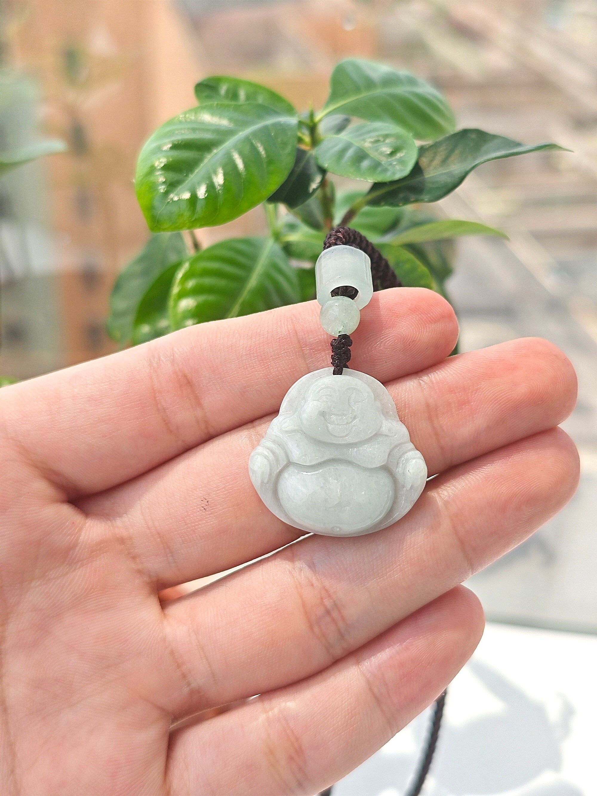 ビルマ　翡翠　ペンダント？　骨董 5月誕生石ビルマ翡翠ネックレス（14×10㎜） ネックレス