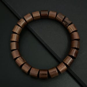Wood Bracelet Authentic Natural Sandalwood Beaded Bracelet