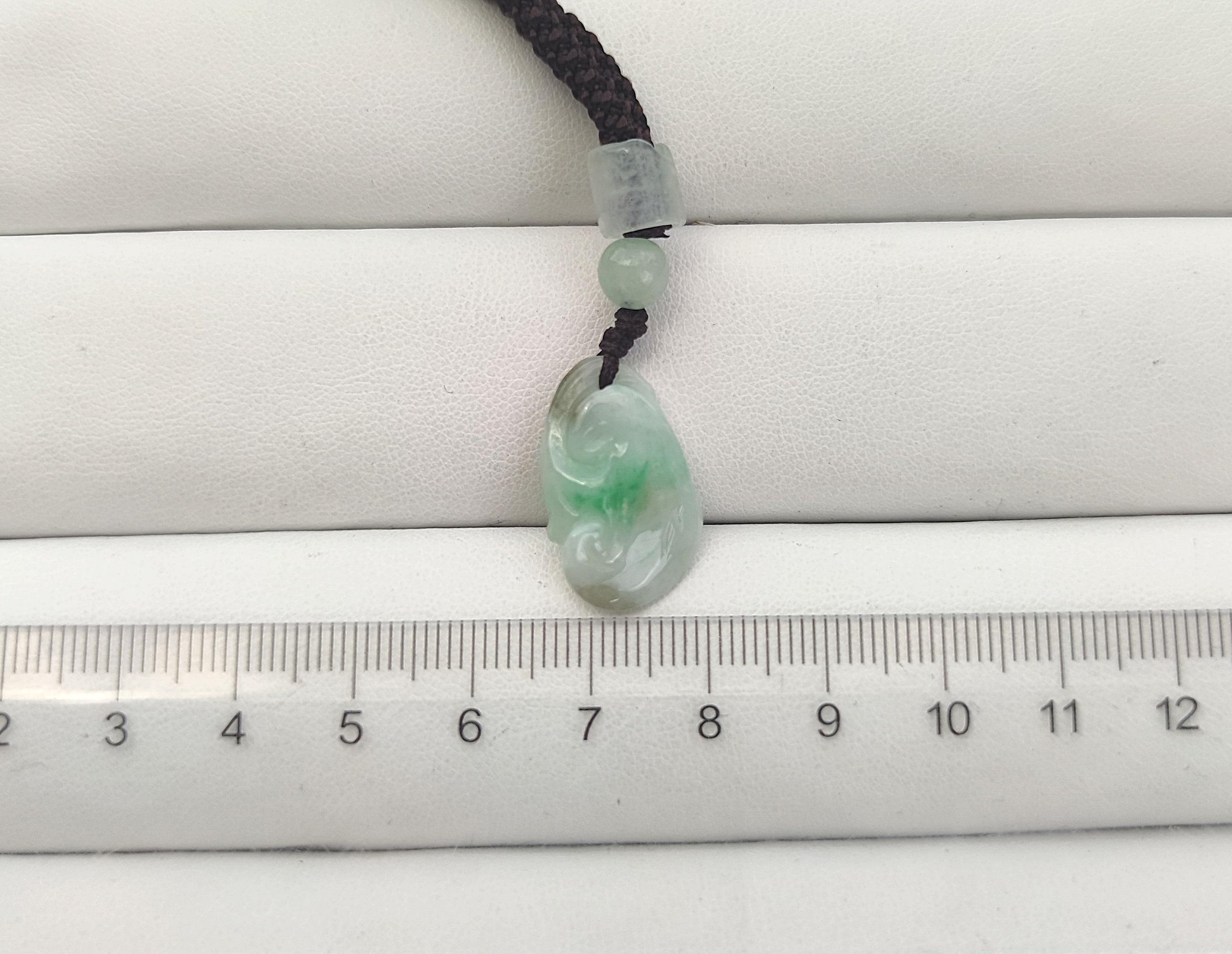 翡翠ペンダント 天然ビルマ産翡翠 本物 グレードA - Etsy 日本