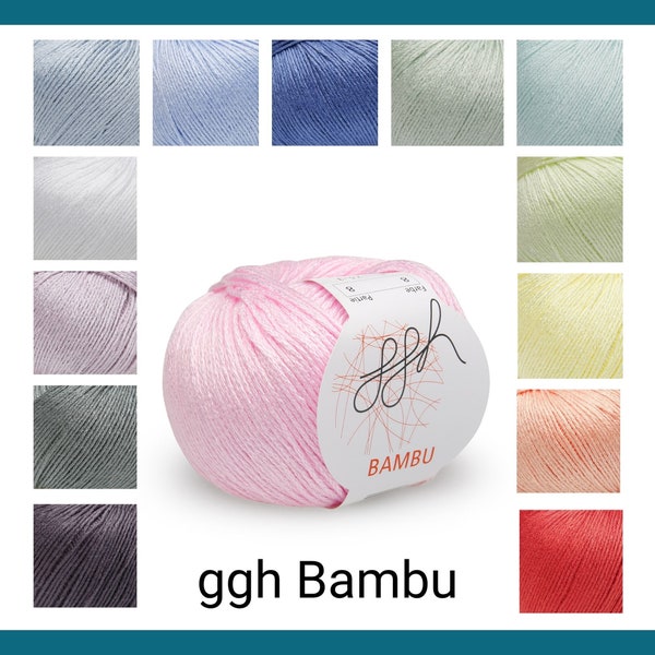 ggh Bamboo | soft viscose wool from bamboo | 125m/50g