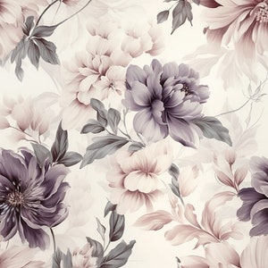 Pre-order jersey fabric cotton jersey 1.60 m extra wide floral roses flowers blossoms watercolor