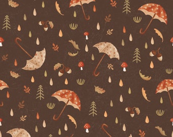 Available immediately! Breathable softshell with fleece fabric autumn fabric umbrella from 50 cm