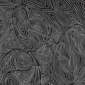 Pre-order breathable softshell with fleece fabric abstract waves lines arches