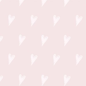 Pre-order Exclusive Premium Cotton Fabric Patchwork Hearts Pink Pastel