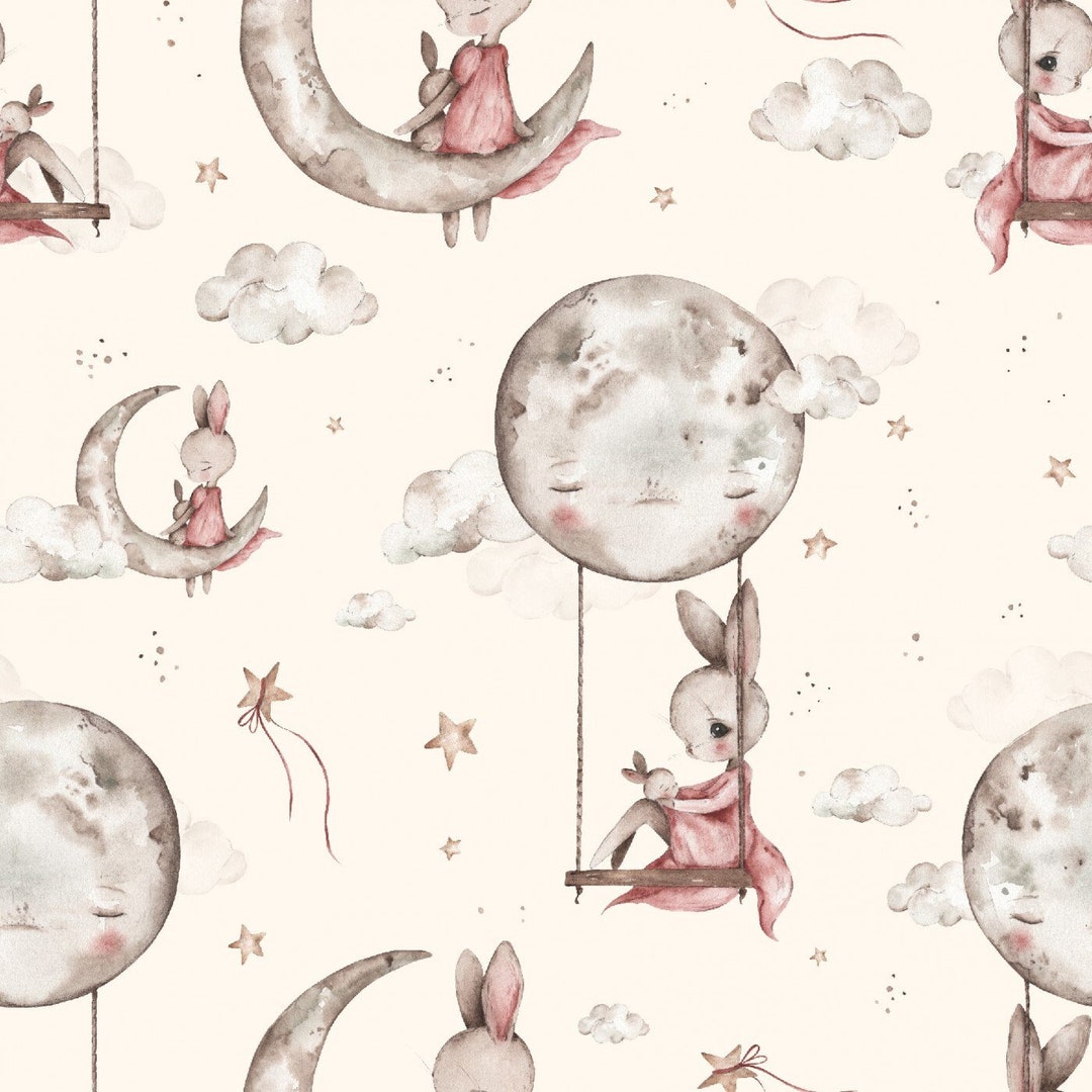 Moon Swing Rabbit Pre-order! Available in Cotton, Jersey, Sweat, or Muslin + Cute Bunnies ...