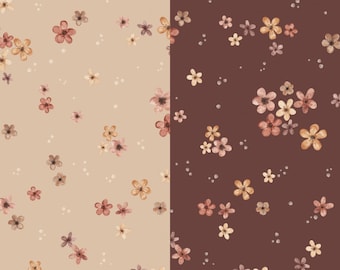 Pre-order! Jersey cotton jersey floral delicate blossoms scattered flowers from 50 cm + optionally 2 colors