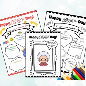 100 days of school, 100th day of school, 100th day of school worksheet printable, 100th day worksheet for kids, 100th day activity