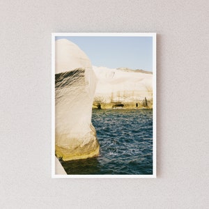 Sarakiniko Beach Print: Milos Island, Greece Coastal Art (Digital Download)