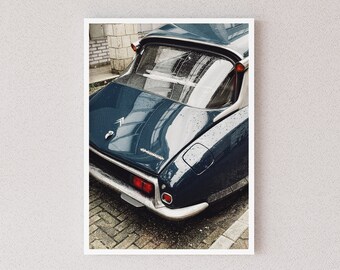 Vintage Super Car Digital Poster, Race Car Wall Decor Art Print, Sports Car Fan Gift, Dorm Room Wall Decor, Instant Download
